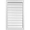 Ekena Millwork Vertical Surface Mount PVC Gable Vent: Functional, w/ 2"W x 1-1/2"P Brickmould Frame, 20"W x 32"H GVPVE20X3202SF - alternate 1